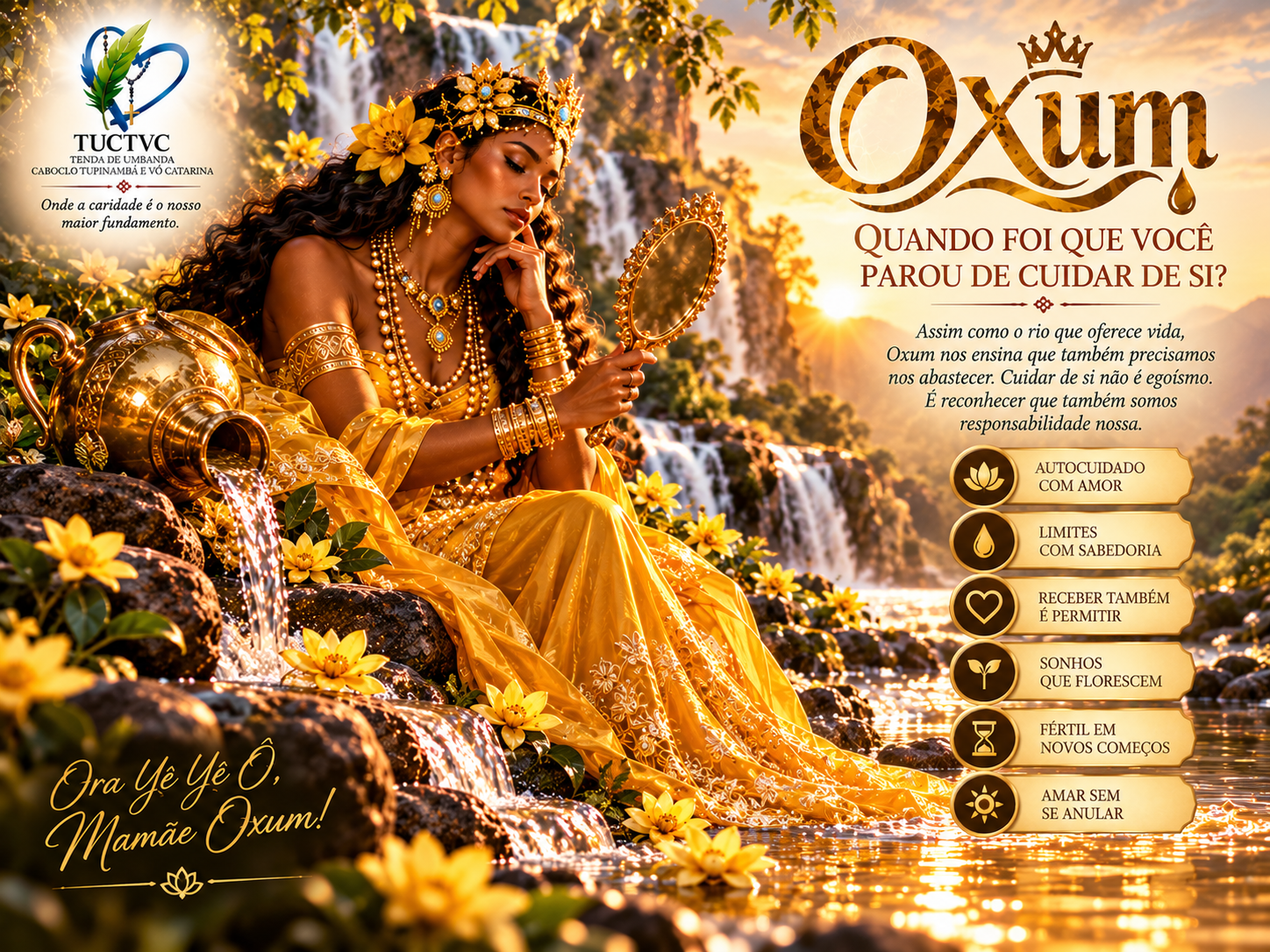 OXUM - QUANDO FOI QUE VOCÊ PAROU DE CUIDAR DE SI?