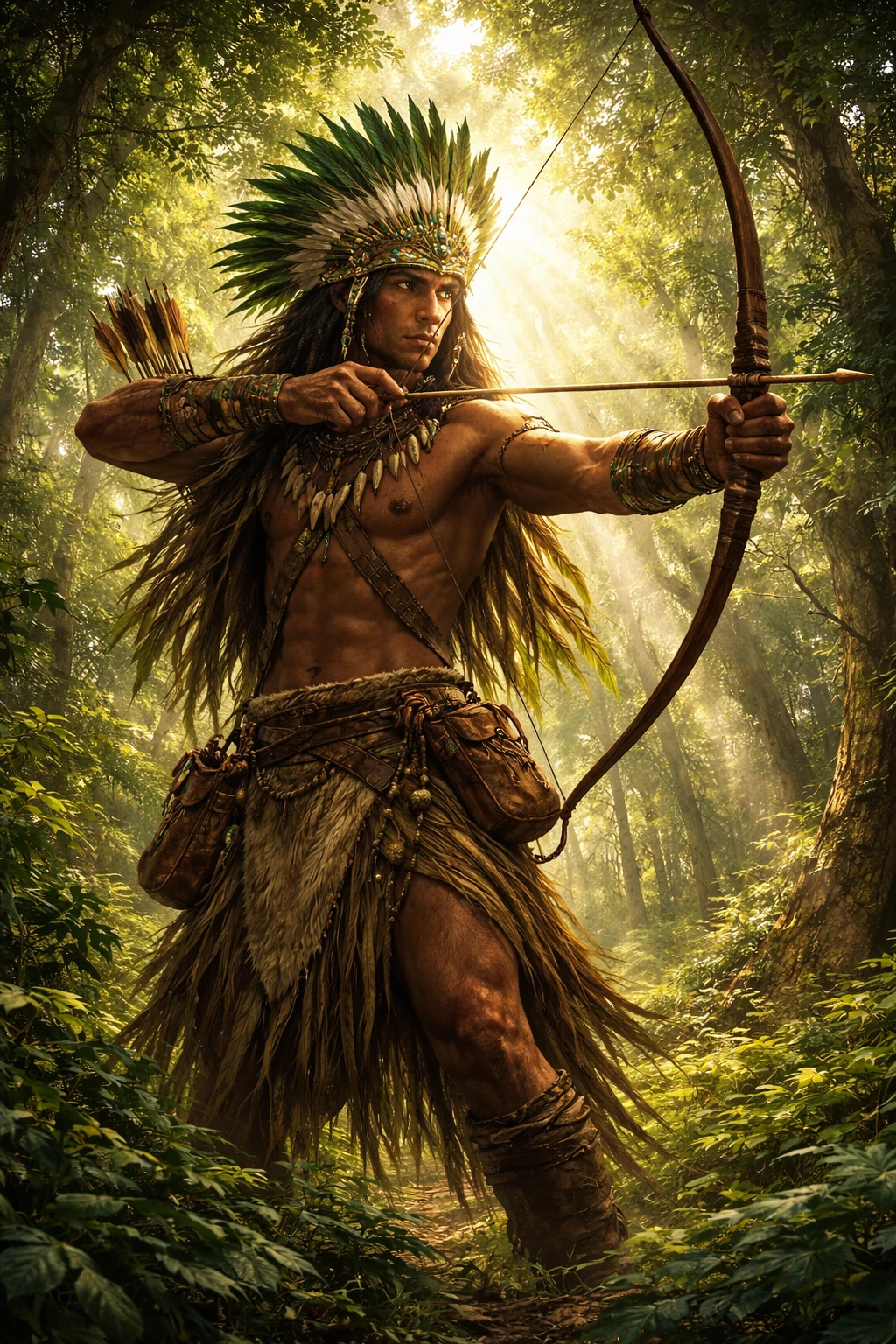 Representação do domínio de Oxóssi