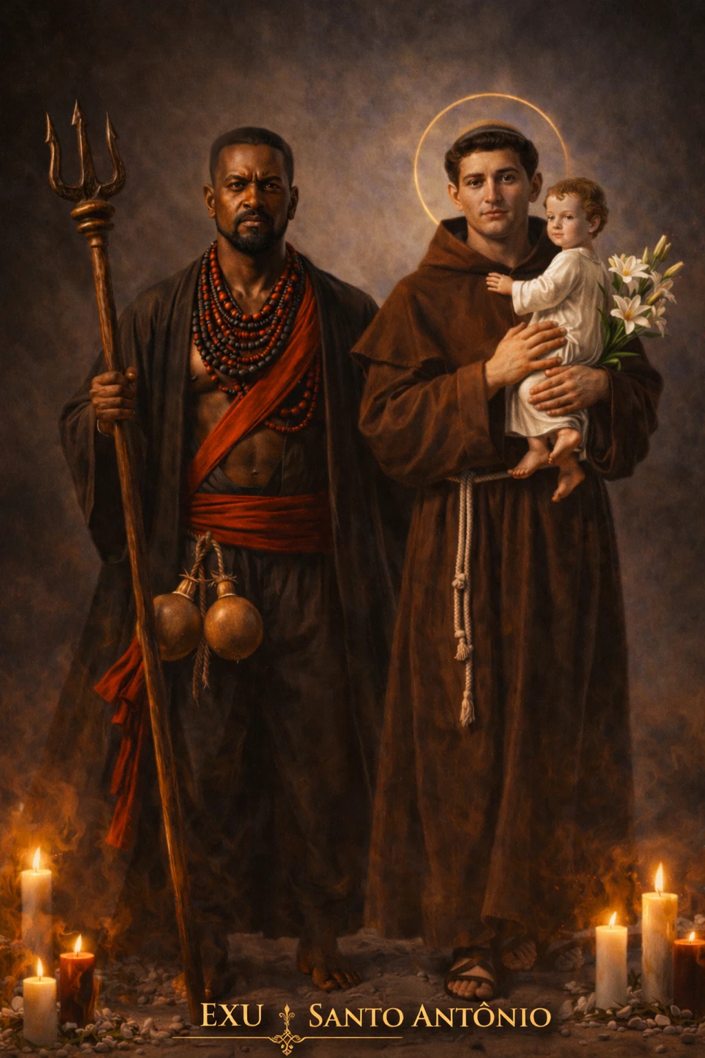 Sincretismo de Exu com Santo Antônio