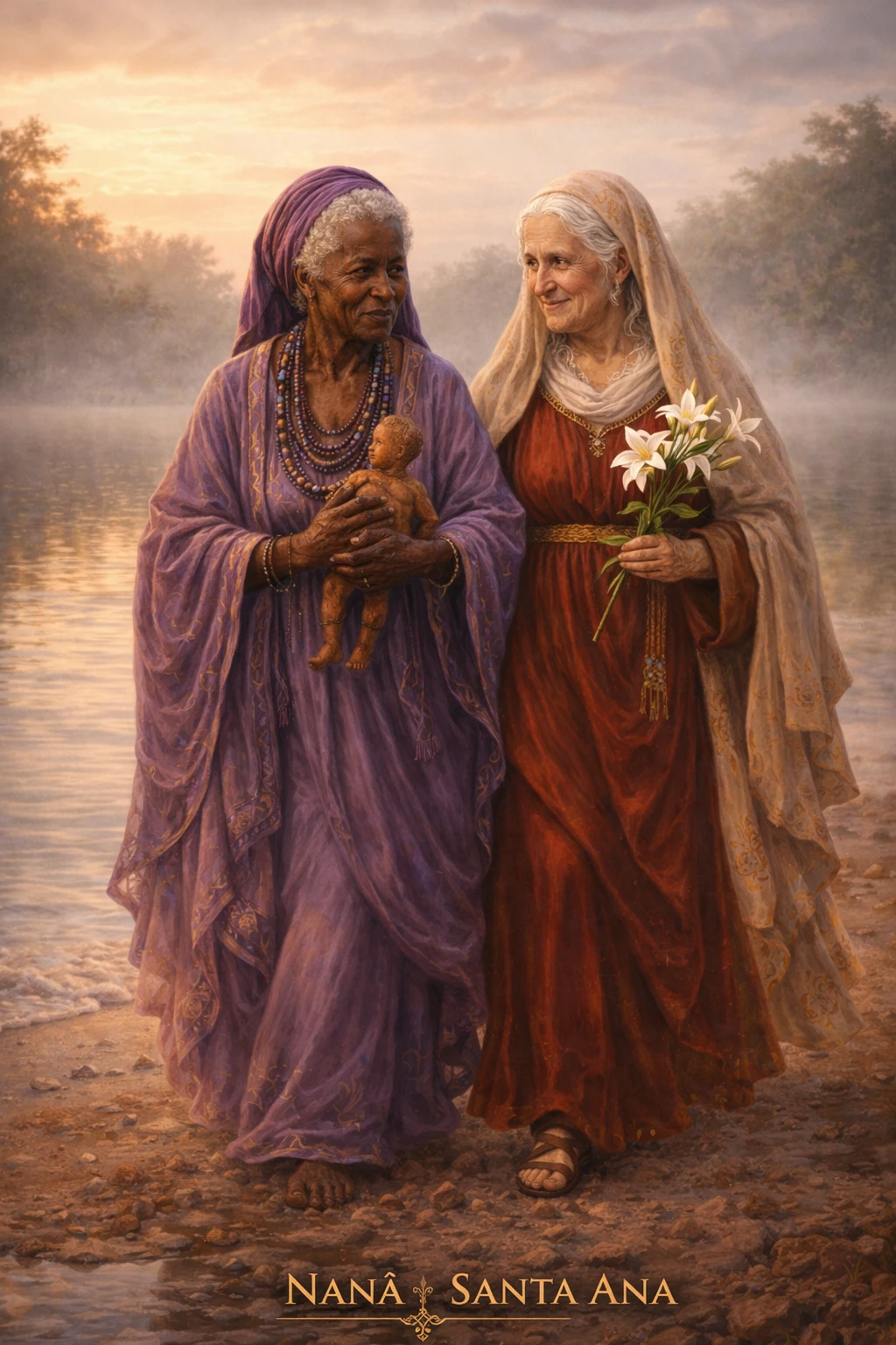 Sincretismo de Nanã com Sant'Ana