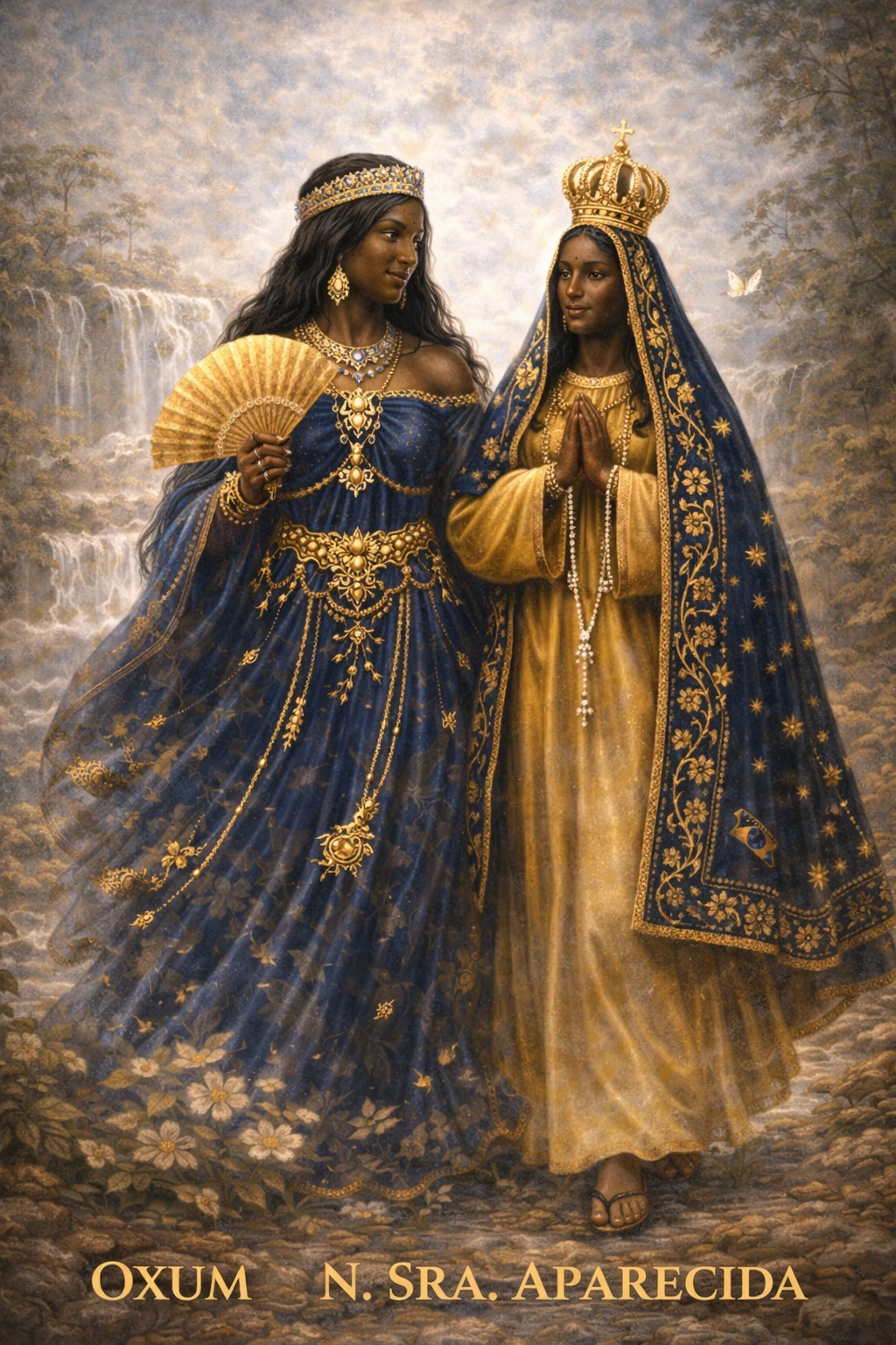 Sincretismo de Oxum com Nossa Senhora Aparecida
